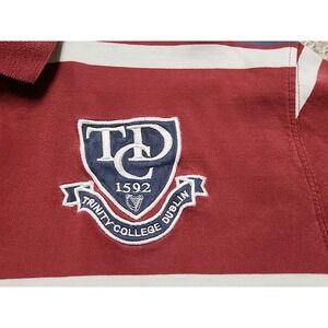 Trinity College Dublin XL Embroidered Golf Polo University Shirt Mens